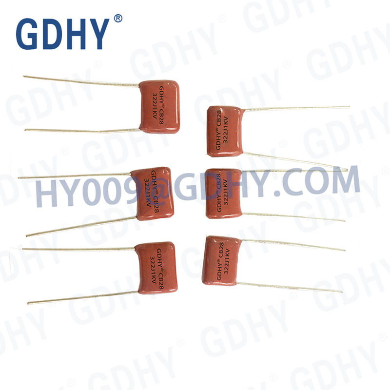 0.0032nF Metallized Polypropylene Film Capacitor, DC Link 1000VDC Original Supplier